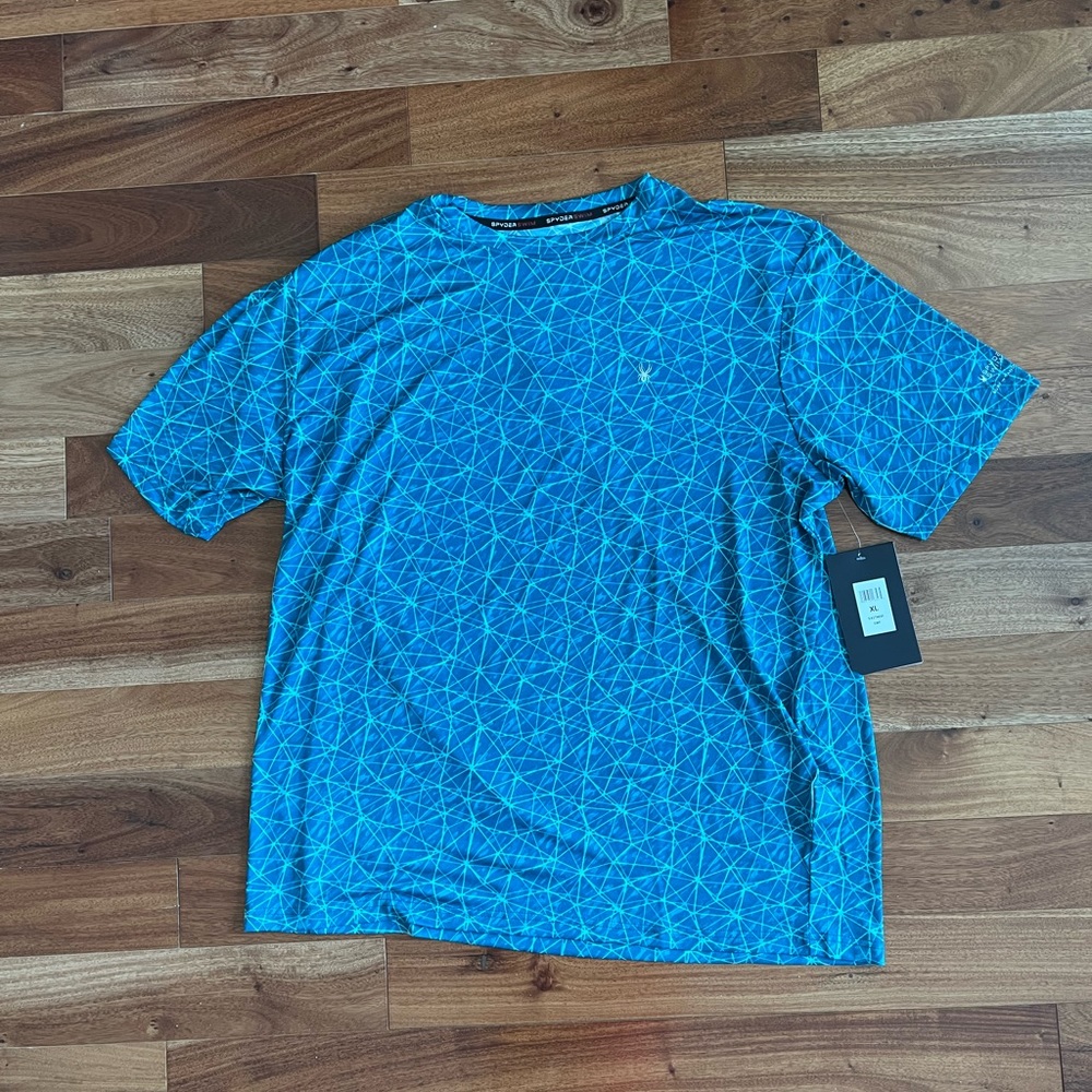 Spider swim short sleeve shirt XL SPF